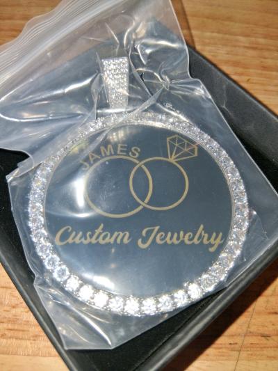 James custom jewelry pendant - Thumbnail 2