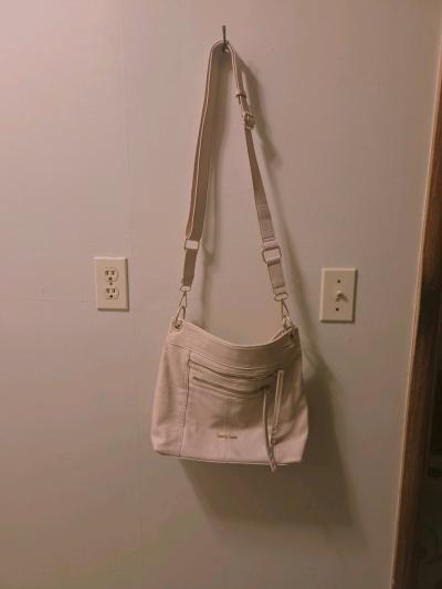 pale pink Franco Sarto shoulder bag
