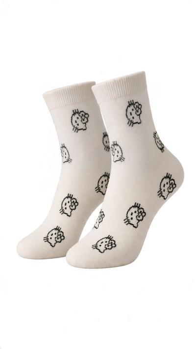 NEW Sanrio Hello Kitty Crew Socks Set 4 P - Thumbnail 5