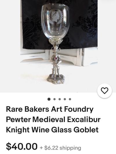 Rare Set of GobletsFlutes - Thumbnail 6