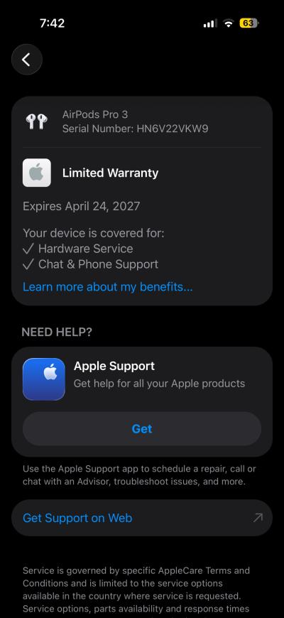 Apple AirPod Pro Gen 3 Sealed In The Box - Thumbnail 4