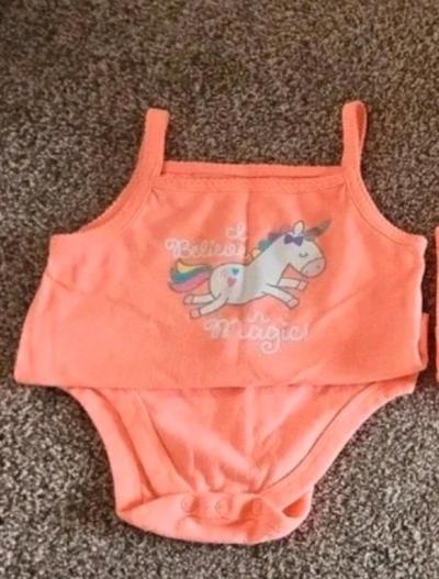 toddler peach jumps suit