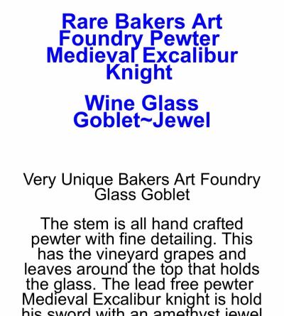 Rare Set of GobletsFlutes - Thumbnail 7