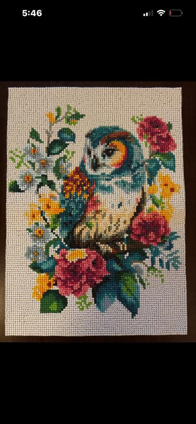 Diamond Art Completed Paintings - Unframed - Thumbnail 4