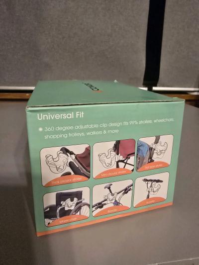Brand New 2in1 Stroller Cup Holder with Phone Holder  Accmor - Thumbnail 4