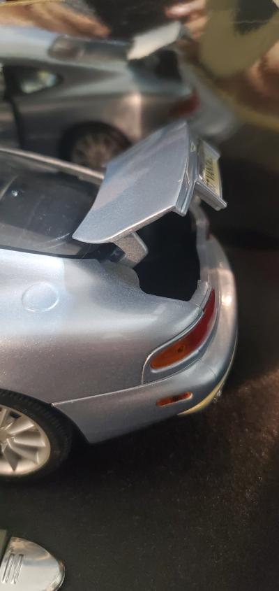 scale Aston Martin DB7 Vantage diecast model car made by Mai - Thumbnail 3