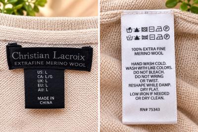 NEW Christian Lacroix Sweater Mens L - Thumbnail 4
