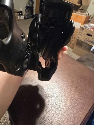 Blackhawk SERPA Level 3 Auto Lock Duty Holster Black Right H - Thumbnail 4