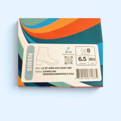LAZO The Siren Suede Colorblock Ankle Boots NIB Orange Pink - Thumbnail 7