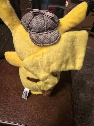 Detective Pikachu Plush Plushie  Pokemon Stuffed Animal - Thumbnail 2