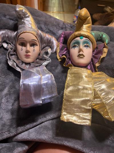 old vintage masks