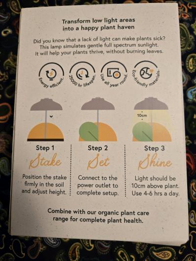 Grow light We the Wild new in Box - Thumbnail 3