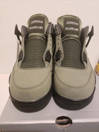 Jordan 4 Undefeated Olive men 11 - Thumbnail 3