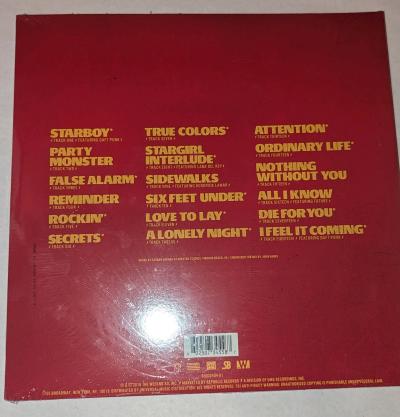 The Weeknd Starboy 2LP Translucent Blue Vinyl - Thumbnail 2