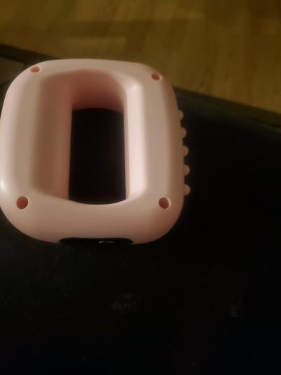 Pink fascial ring massager with strap and charger - Thumbnail 4