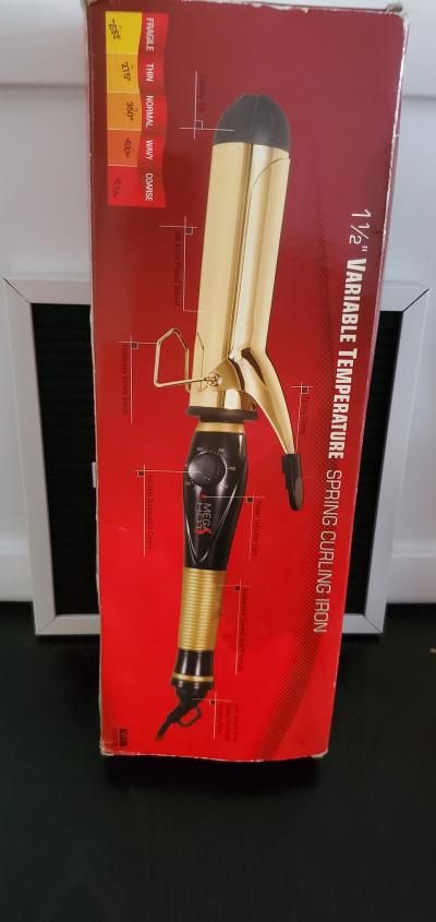 Mega Hot 15 Inch Variable Temperature Curling Iron - Thumbnail 2