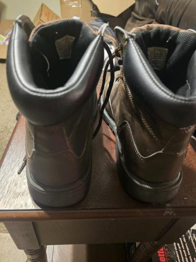 Brahma Boots Mens Size 11 Steel Toe Brown Waterproof - Thumbnail 3