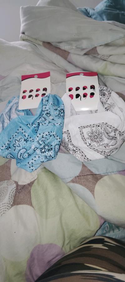 Womens Head Bandana Wraps - Thumbnail 3