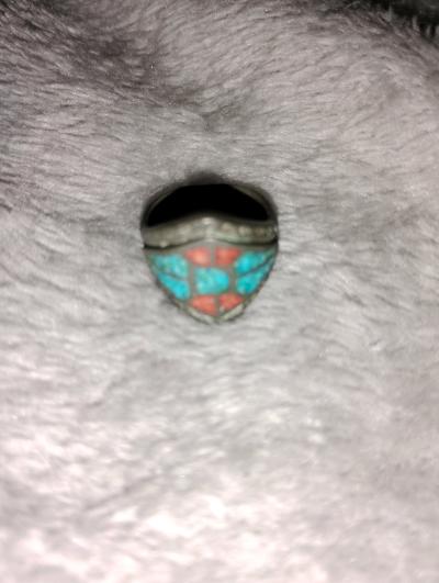 Vintage Navajo sterling silver ring - Thumbnail 2