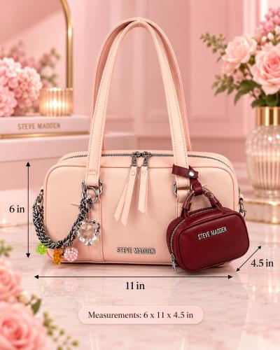 Bolsa Steve Madden Rosa Elegante para Mujer - Thumbnail 3