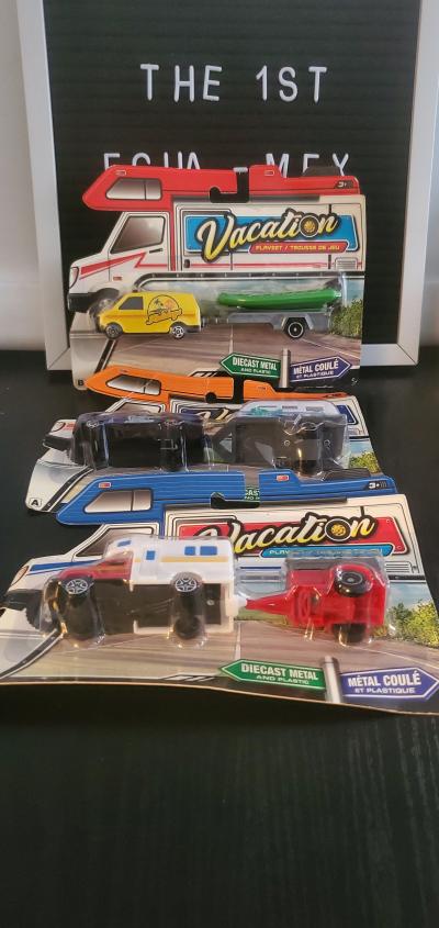 Vacation Playset Diecast Vehicles