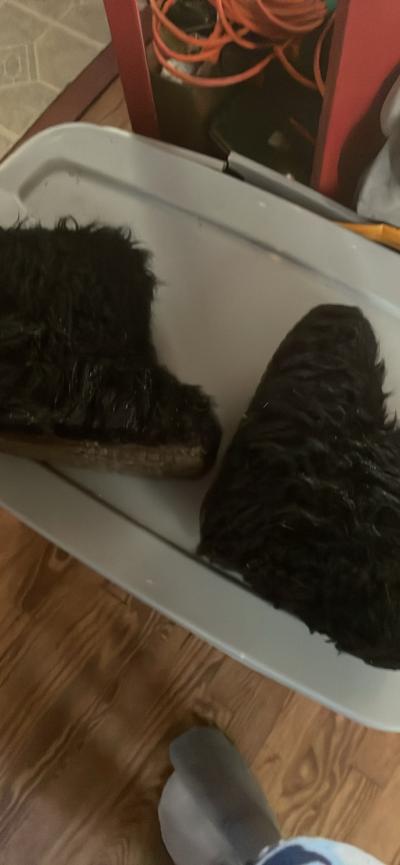 black fur boots - Thumbnail 3