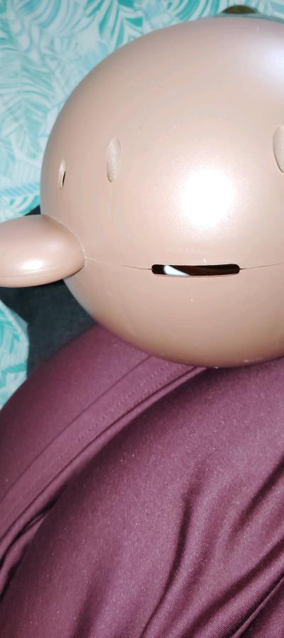 Brown Bear Piggy Bank with Yellow Belly - Thumbnail 2