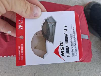 msr hubba hubba LT 2p tent brand new never used