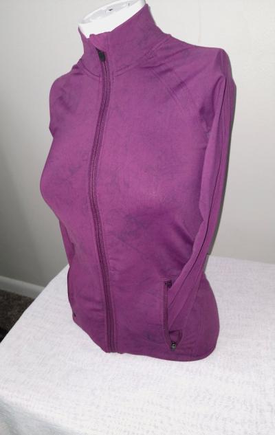 Lululemon Define Burgundy Athletic Jacket Size Small 2 - Thumbnail 3