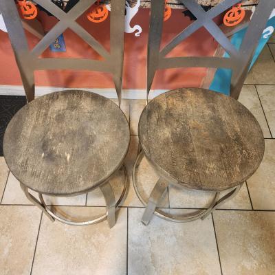 steel dining room stools - Thumbnail 3