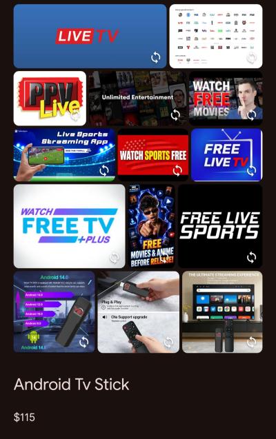 Loaded Android Tv Stick Live Tv Movies and more - Thumbnail 5