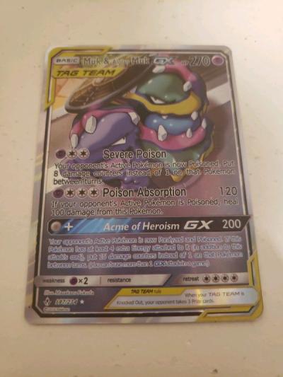 Pokemon  Muk  and Alola Muk GX - Thumbnail 4