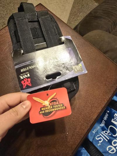 Fox Tactical Cyclone VerticalMount Holster  Black NWT - Thumbnail 2