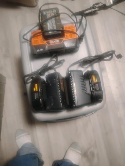 rigid charger and battery