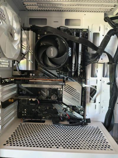 Home Build Gaming PC AMD Radeon RX 6400 16GB RAM 1TB SSD Whi - Thumbnail 9