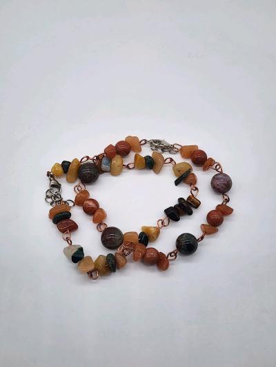 set of stone bracelets