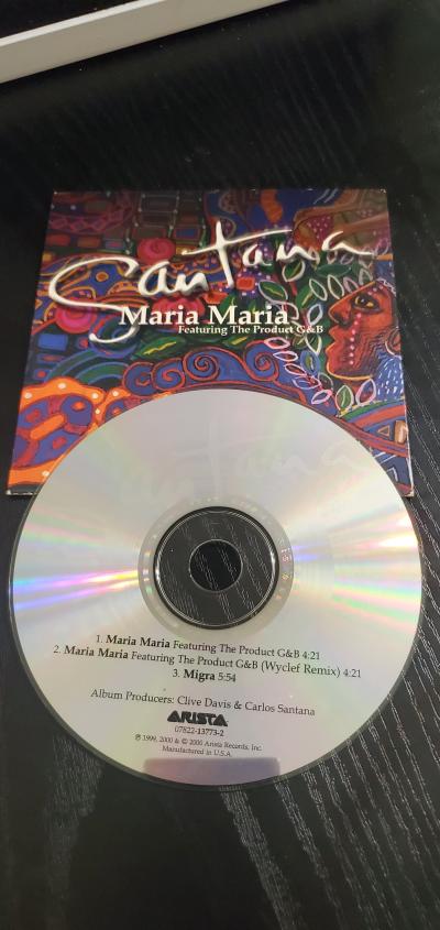 Santana Maria Maria CD Single - Thumbnail 2