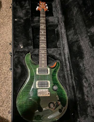 PRS Custom 24 10Top 2011  Present  Forest Green