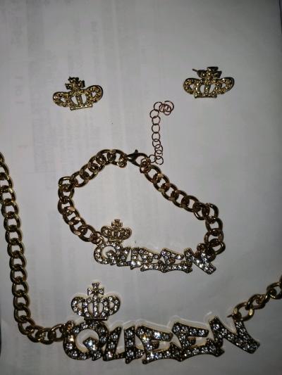 Womens Matching 3 piece Jewelry set