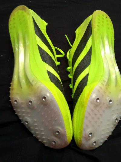 Adidas track shoes with spikes and spike tool - Thumbnail 2