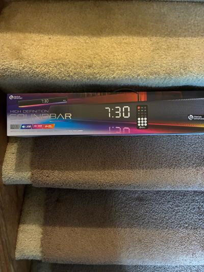 sound bar new in box
