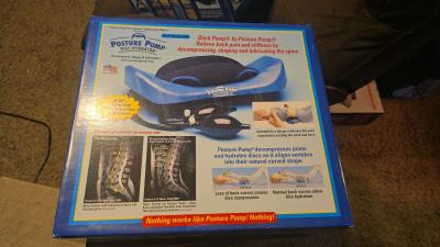 Posture Pump Model 2000 Elliptical Back Rocker for Lumbar De