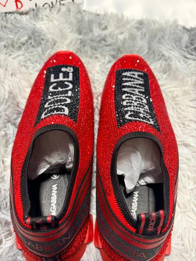 Red Dolce Gabbana Sneakers - Thumbnail 5