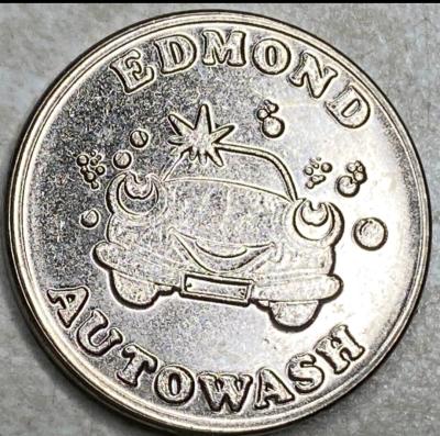Rare Lot of 24 Vintage Edmond Autowash Car Wash Tokens  Okla