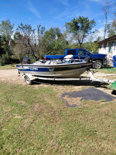 Lund fishing boat