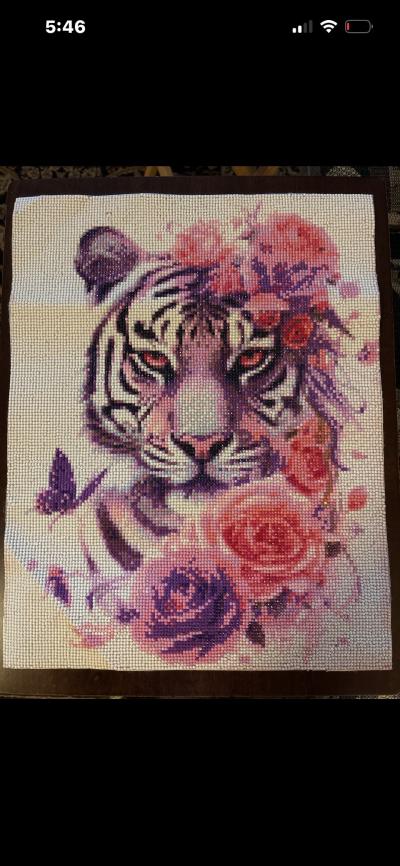 Diamond Art Completed Paintings - Unframed