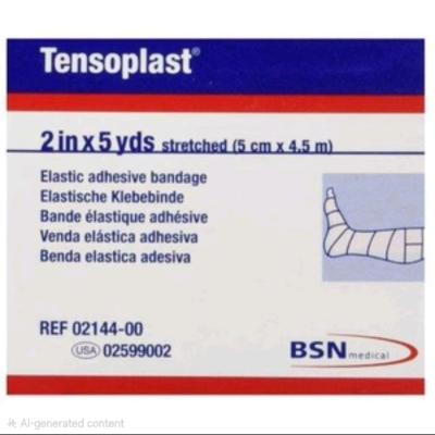 Lot of 3 BSN Tensoplast Elastic Adhesive Bandage 2 x 5 yds N - Thumbnail 2