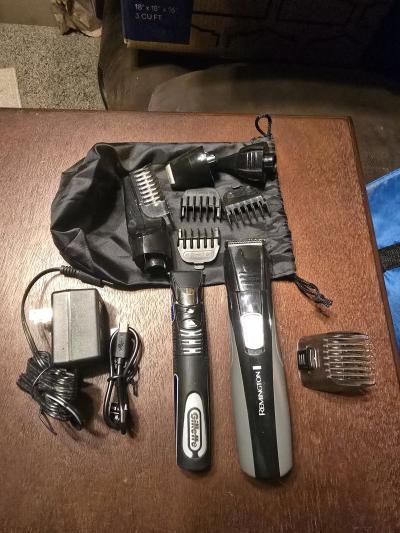 Remington  Gillette Mens Electric Grooming Kit Bundle