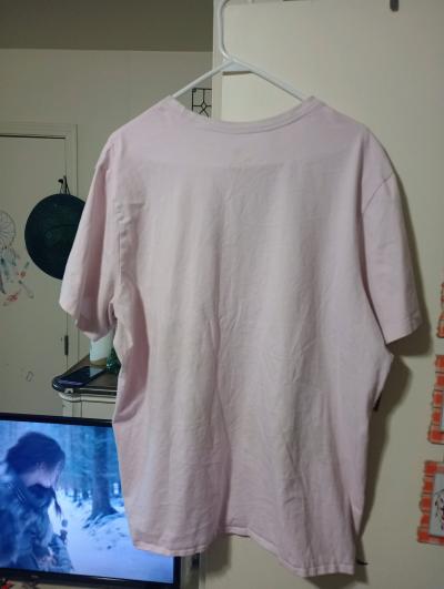 Nike pink womens shirt medium size Just Do It - Thumbnail 7