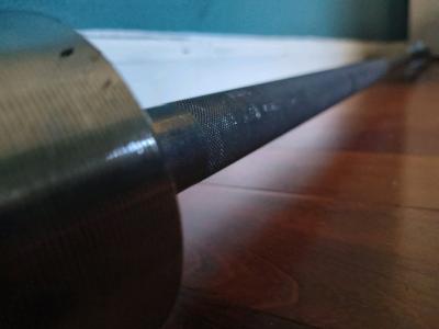 Cap Pro Series 7FT Olympic Barbell Weightlifting Bar for Str - Thumbnail 3